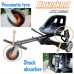 Newest Hovercart with Shock Absorber & Pneumatic Tyre for Off-Road Hoverboard